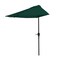 Pure Garden 9ft Half Umbrella, Hunter Green 50-LG1036 - alternate 2